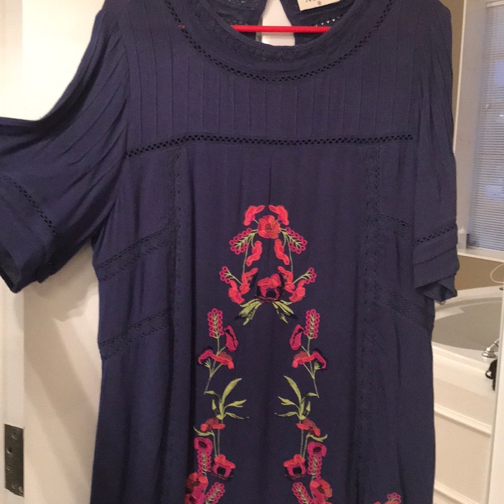 Aura blue/purple dress